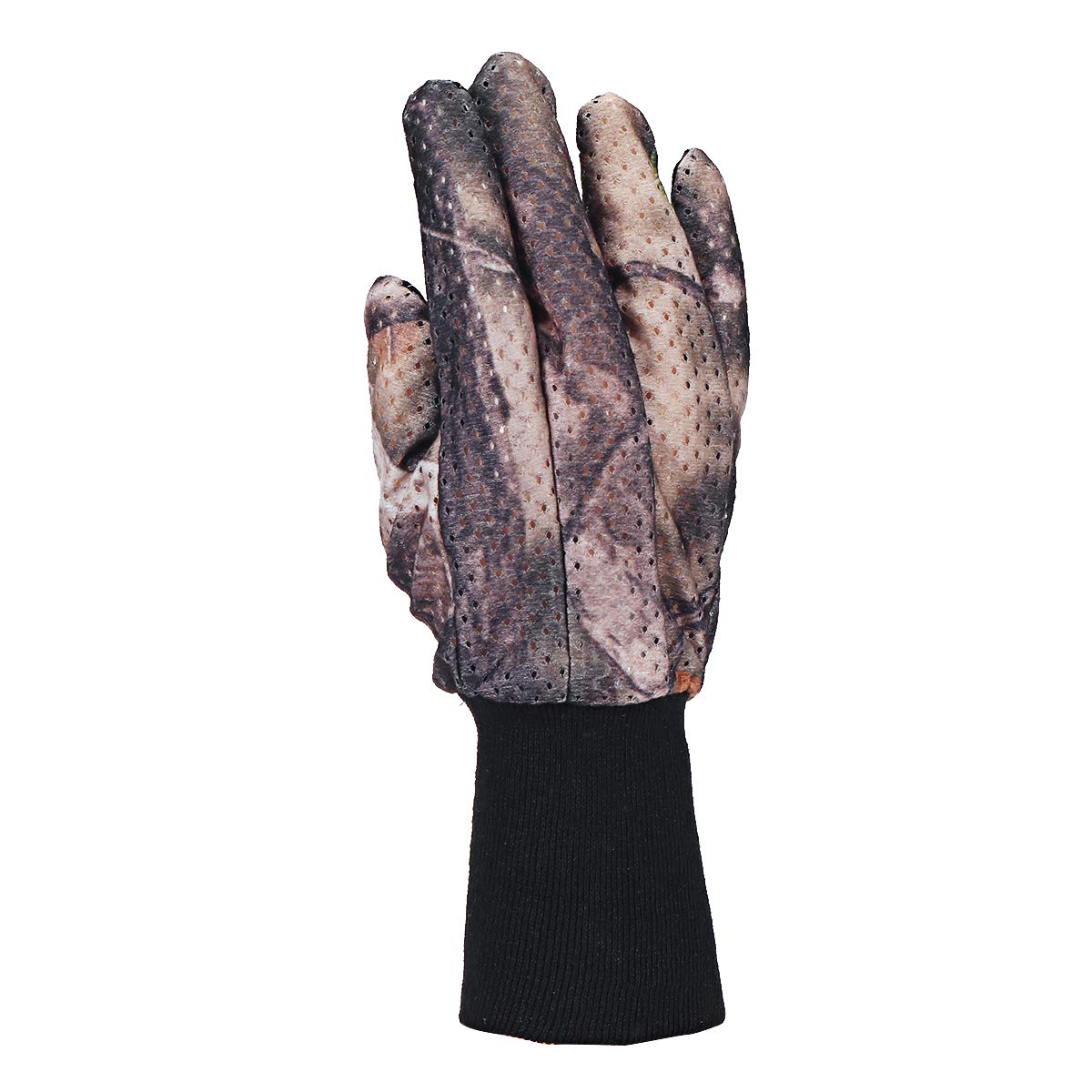 North Mountain Gear camouflage gloves support dexterity for drawing and handling gear.