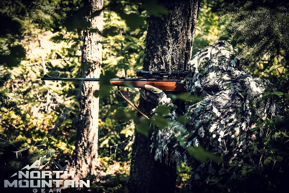 North Mountain Gear guide-series woodland-green packaging view highlights value and practicality.