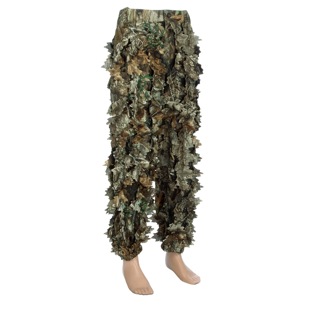 North Mountain Gear Realtree Edge leafy pants knee-zip design enables quick on/off wear.