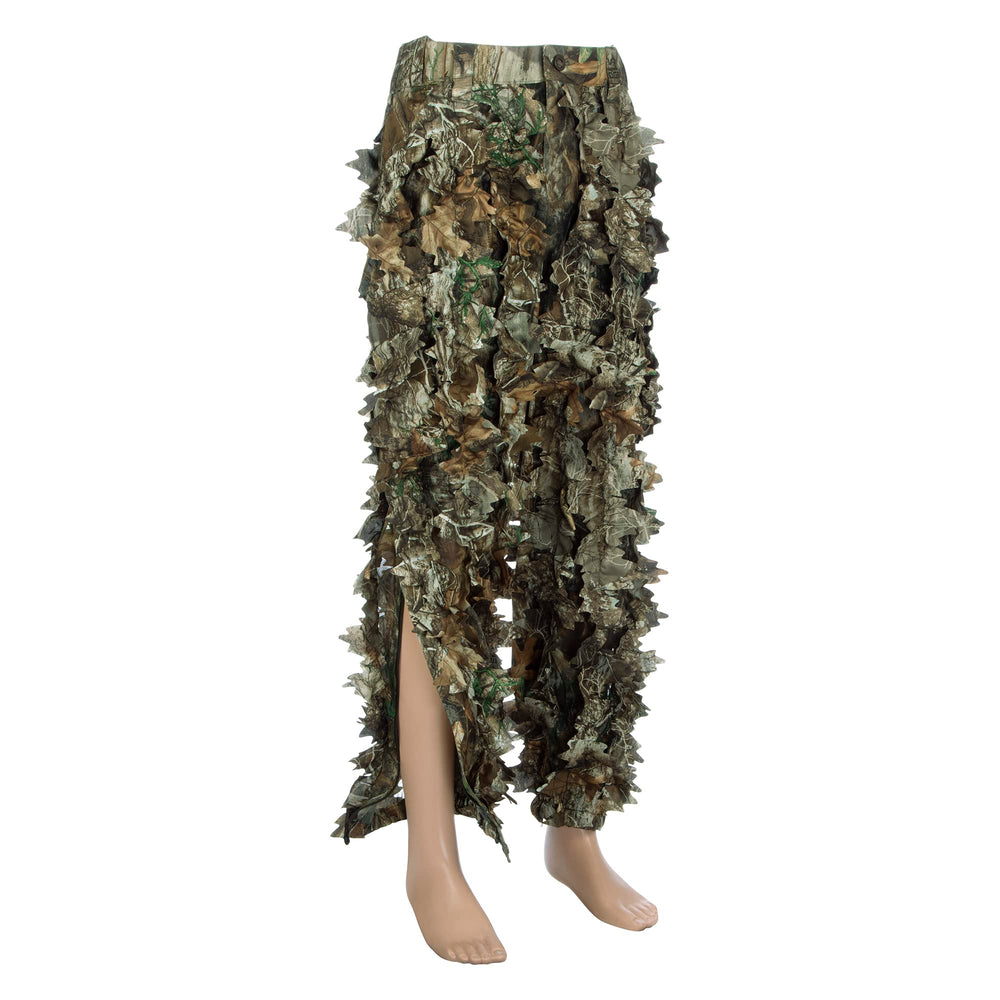 North Mountain Gear Realtree Edge leafy pants with roomy pockets for gear.