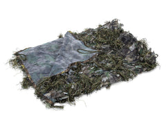 North Mountain Gear universal camo netting ghillie texture closeup highlights 3D realism for authentic concealment