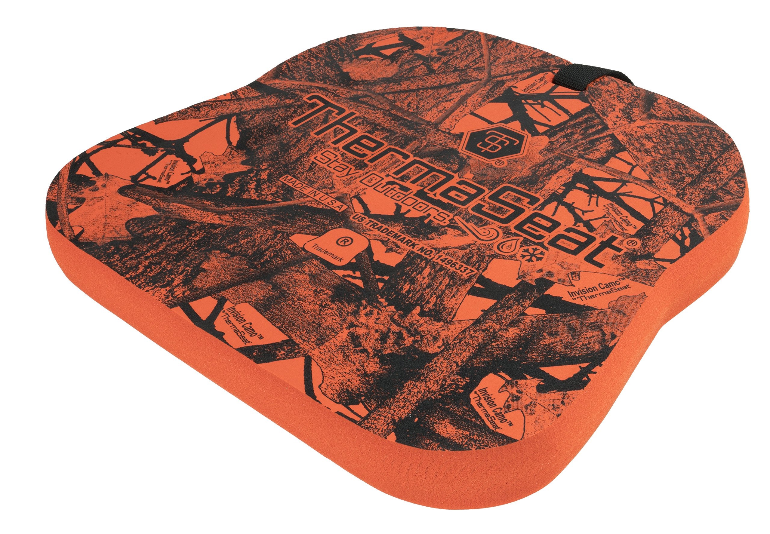 Close-up of Softek closed-cell foam seat cushion for outdoor use