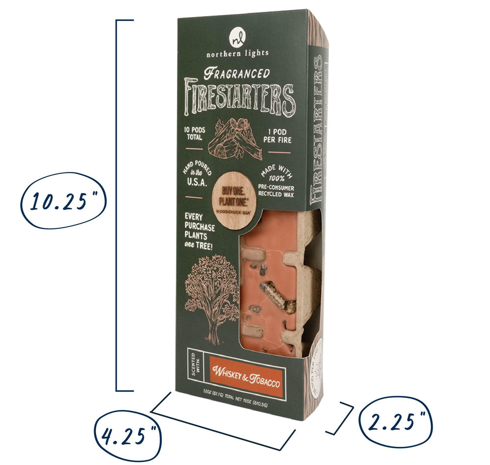 WOODCHUCK partnership supports planting a tree with every Firestarter purchase