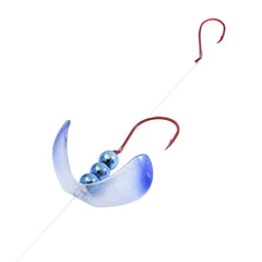 Northland Tackle BFBH2-CTB harness with 60-inch clear tip blue improves control during slow trolling.