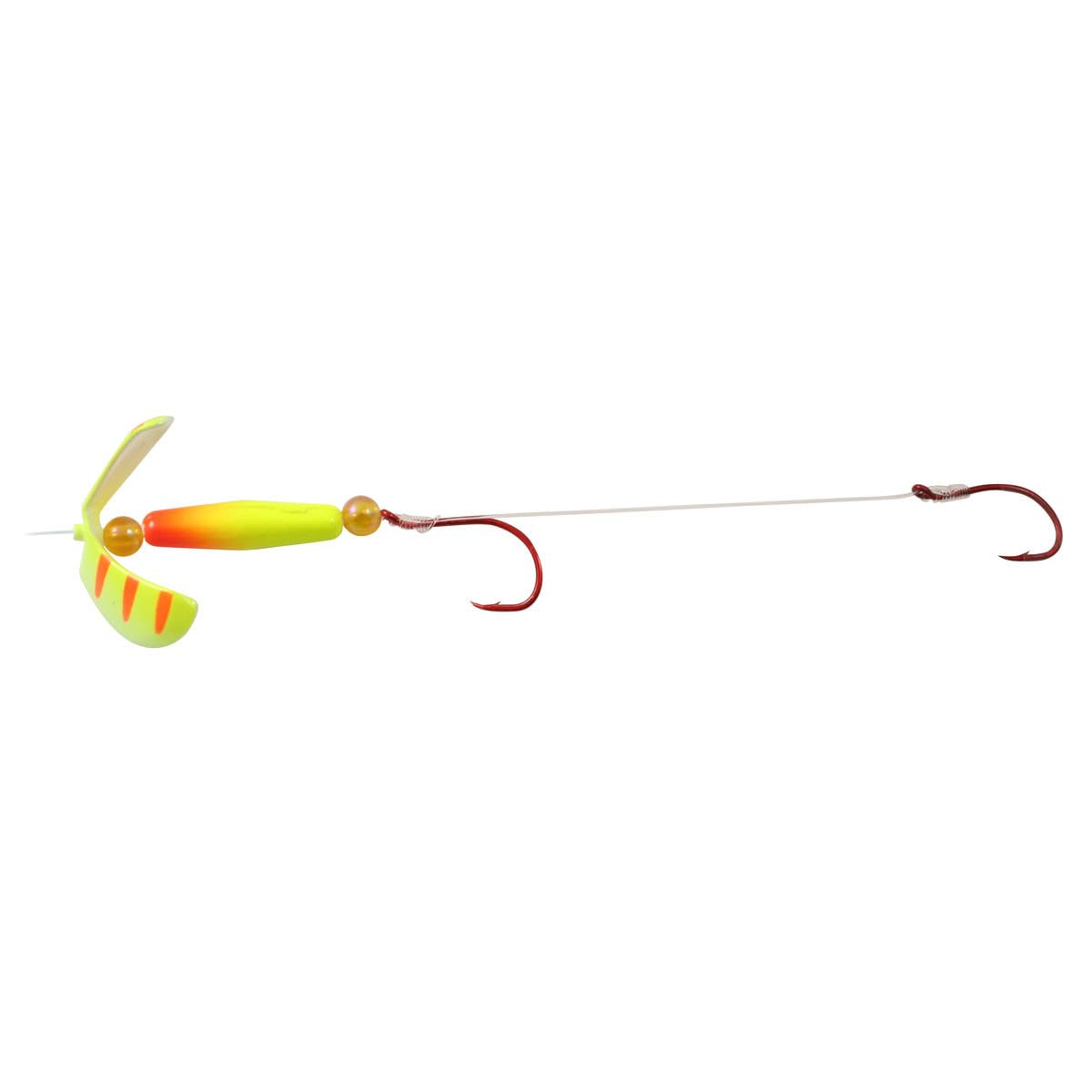 Northland Tackle butterfly blade FloatN Harness in Golden Perch boosts perch attraction for productive fishing