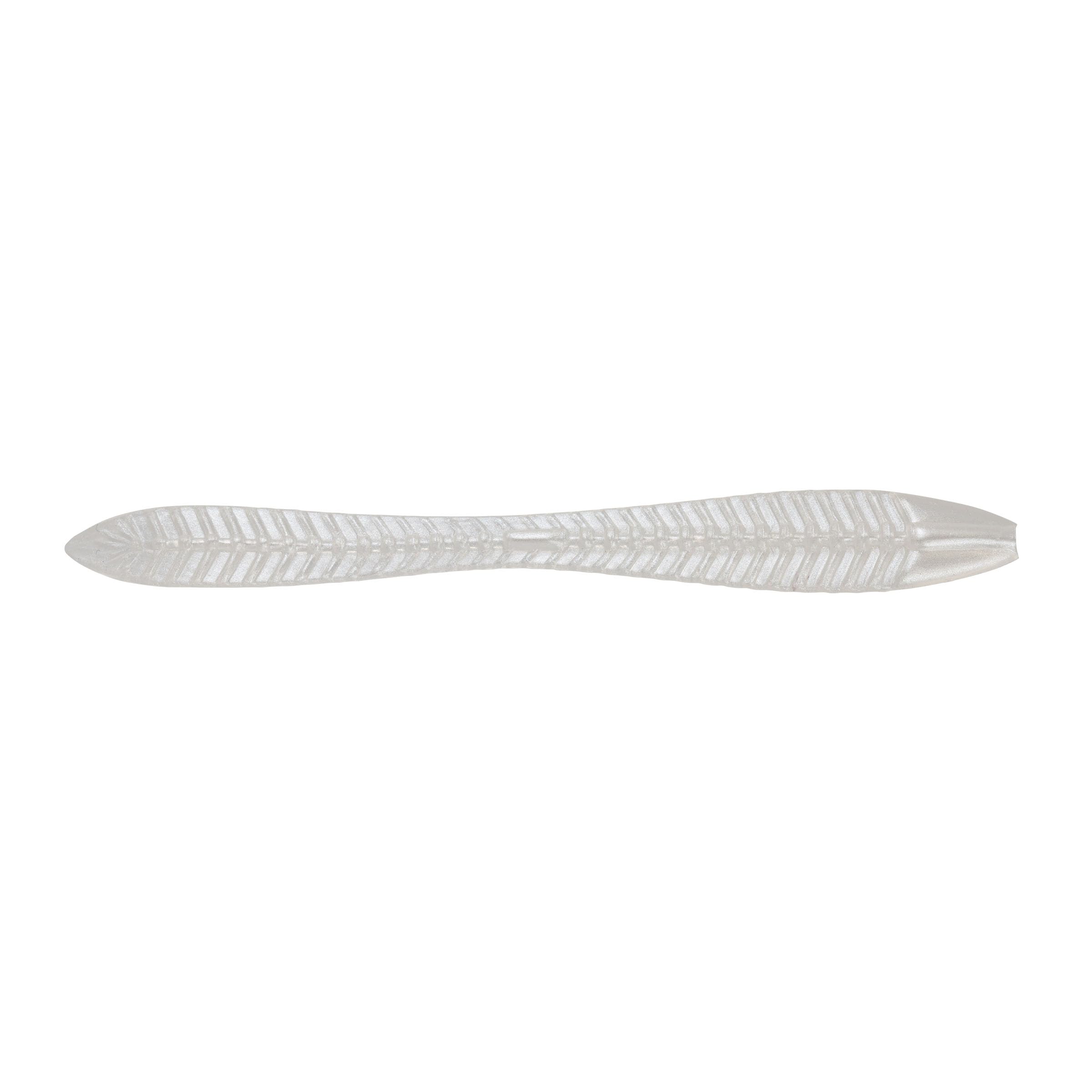 Northland Tackle Eye Candy Riggin Leech floating 6-inch pearl white lure for lifelike walleye attraction