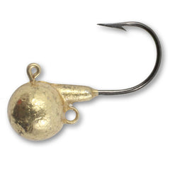 Northland Fireball Live Bait Jig in gold for walleye, sauger, and perch with a proven bite potential