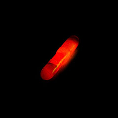 Northland GSSR-9 Glow-Shot Sticks 1-inch Glow Red glows for night fishing and easy lure attachment