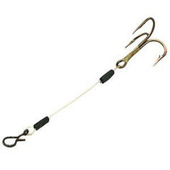 Northland Lethal Sting'r Hook 3pk on a jig boosts light-biting walleyes' chances.