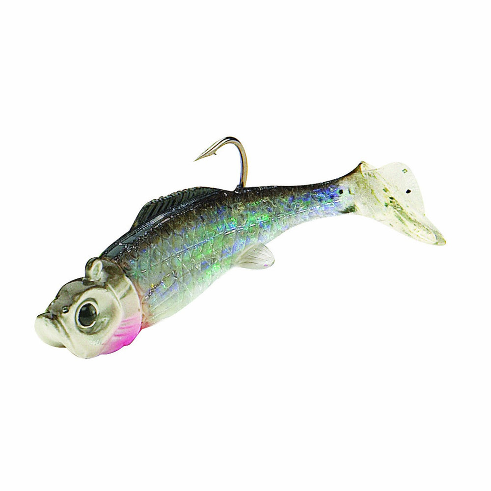 Northland Mimic Minnow Shad MM4-11 Silver Shinger, lifelike minnow action for versatile angling.