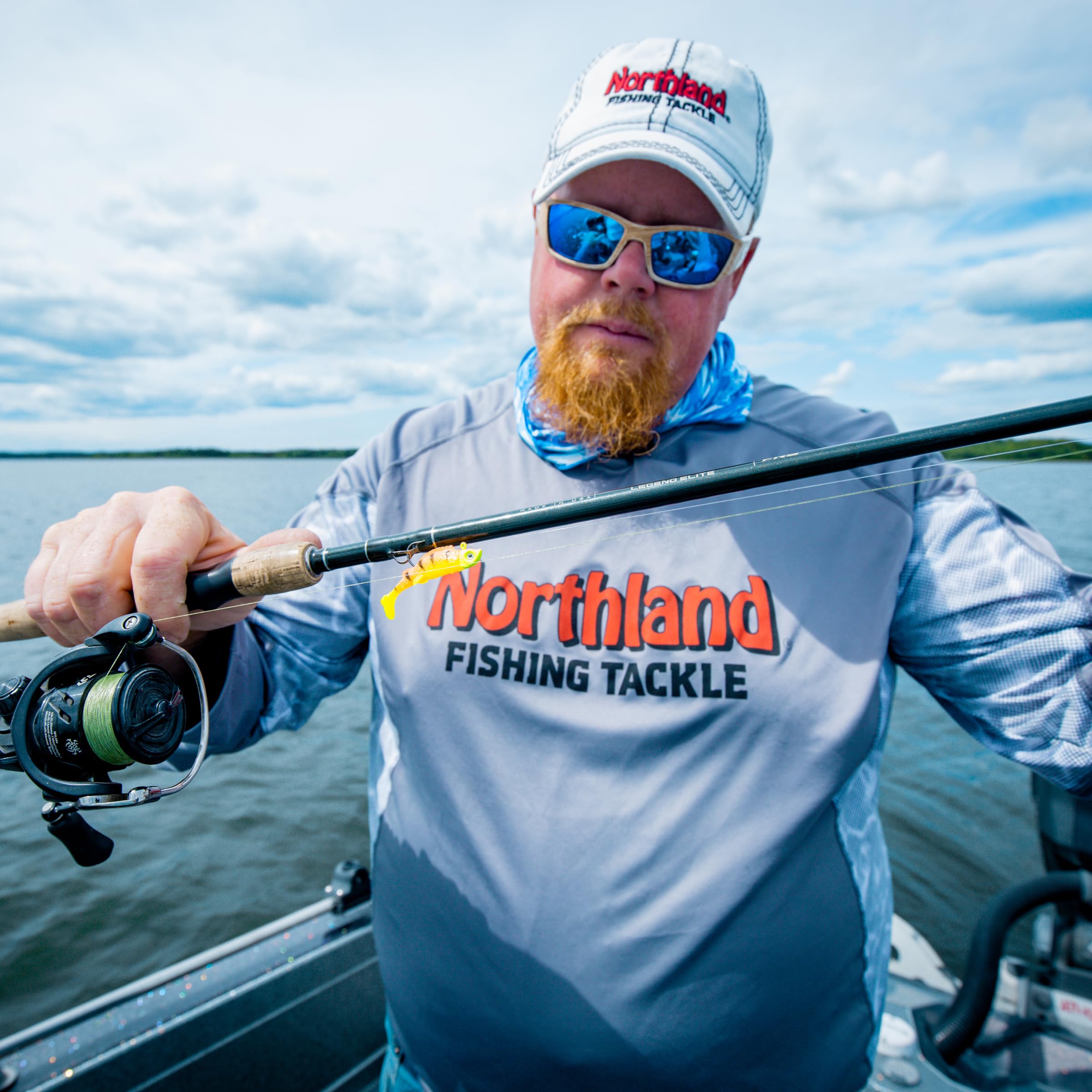 Northland Mimic Minnow swimbait size variety helps target bigger gamefish in diverse conditions.