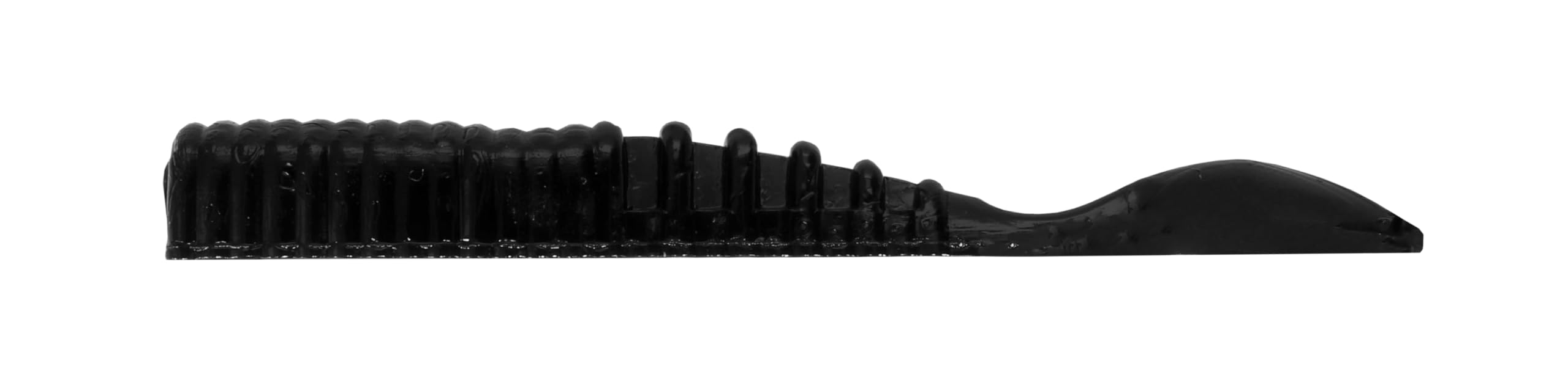Northland Pan-Candy Crawler 1.75in Worm Black with buoyant action for panfish