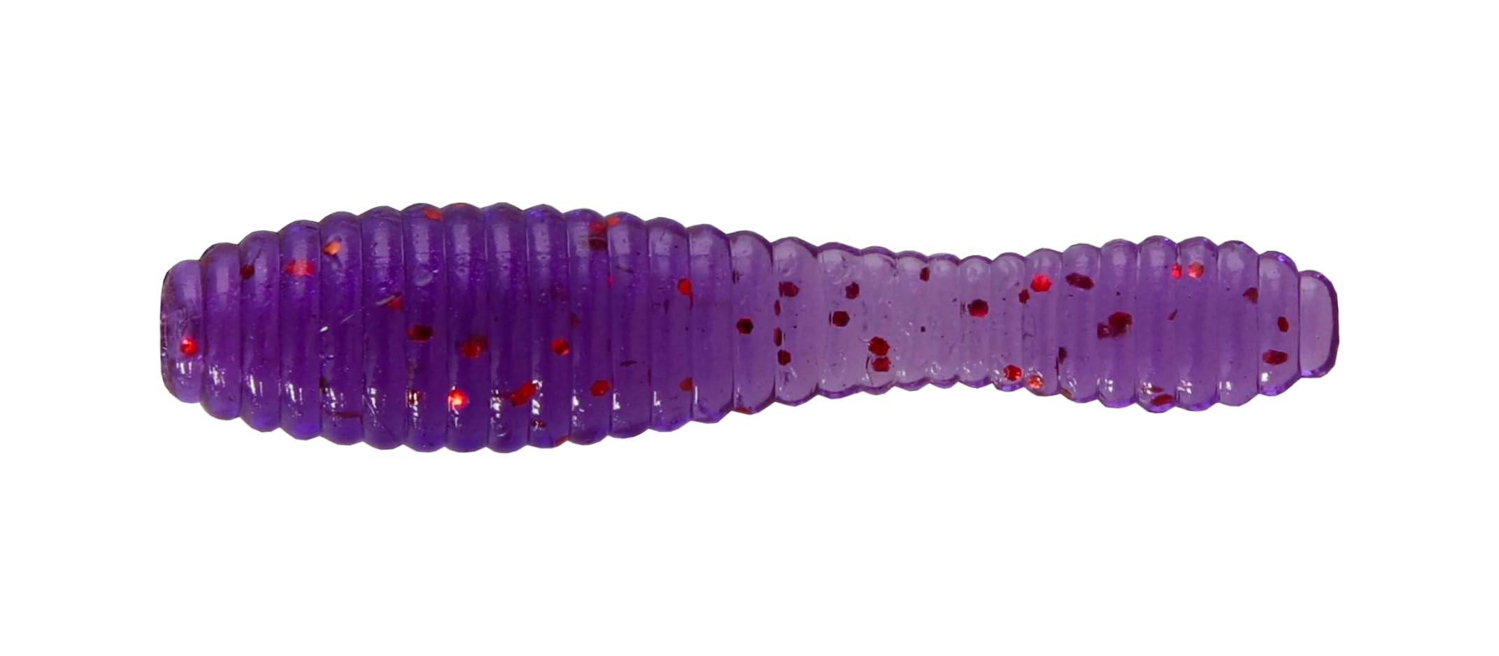 Northland Pan-Candy Leech 1-25 Purple bait showcases lifelike motion for panfish.