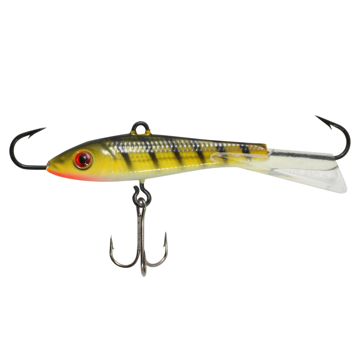 Northland Puppet Minnow darting action attracts panfish and big fish with lifelike motion.