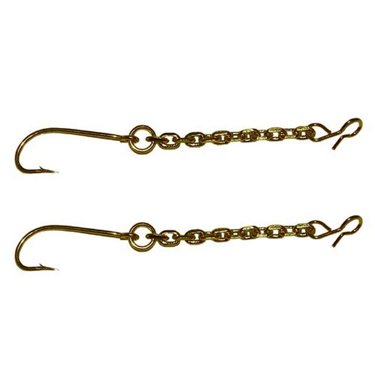 Northland Tackle bait chain dropper rig 2in #6 gold, ideal for panfish and perch use