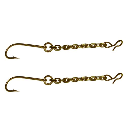 Northland Tackle bait chain dropper rig with single hook 8 gold for panfish bites