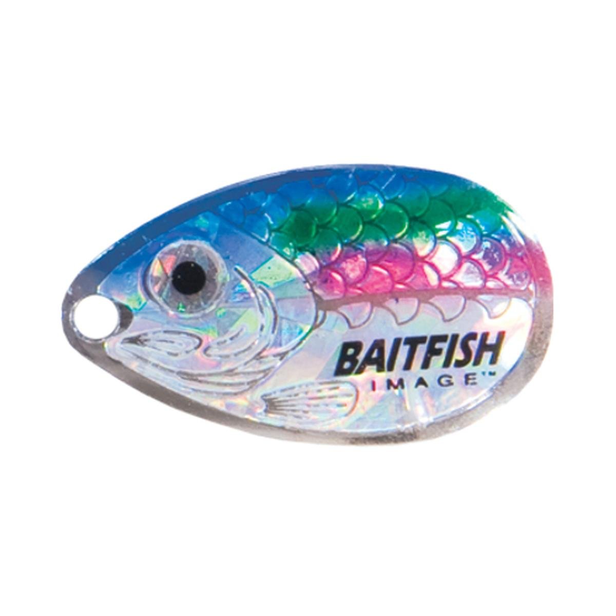 Northland Tackle Baitfish Float'N Spin blade for mid-speed walleye trolling