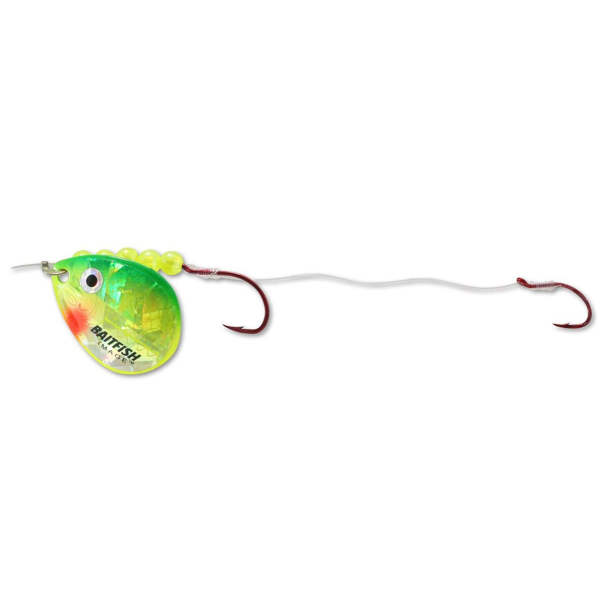 Northland Baitfish Spinner rigs with minnows for natural movement.