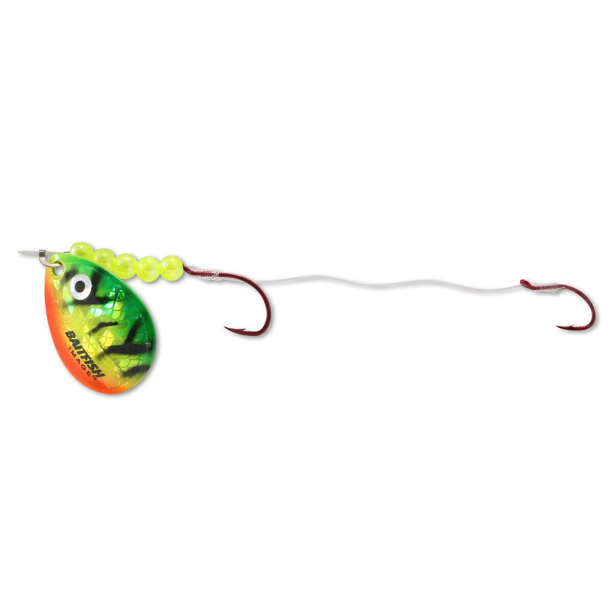 Northland Tackle Baitfish Spinner Harness with sunfish blade for high-visibility flashes.