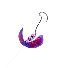 BFSDR2-CTP pink blade lure delivering slow trolling action for jumbo perch