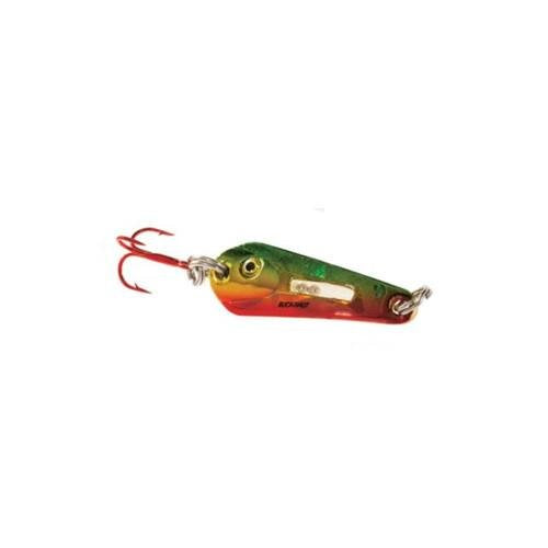 Northland Tackle Buck-Shot Flutter Spoon jigging-action highlights erratic lure movement.