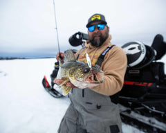 Northland Buck-Shot Spoon brass rattle delivers audible cues for depth-coverage