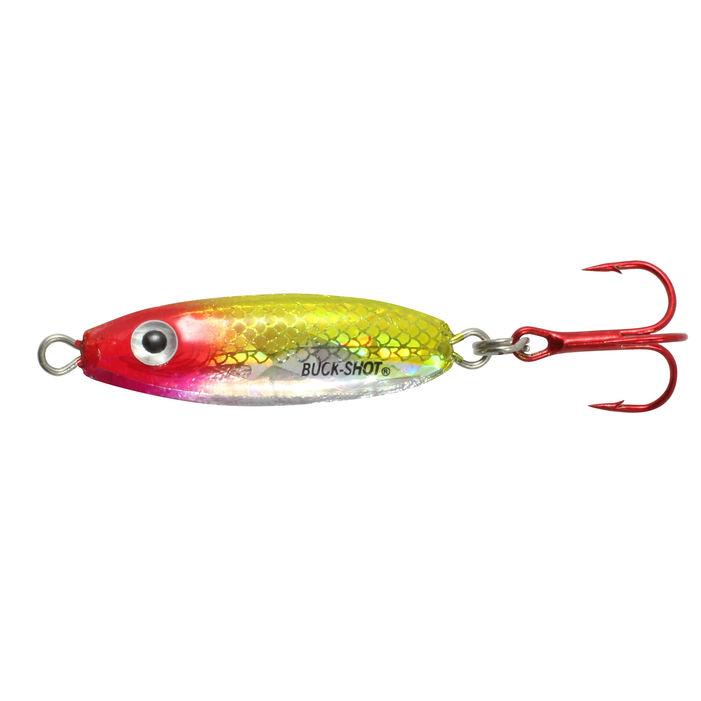 Northland Buck-Shot Spoon clown 3/4 oz ideal for perch and walleye