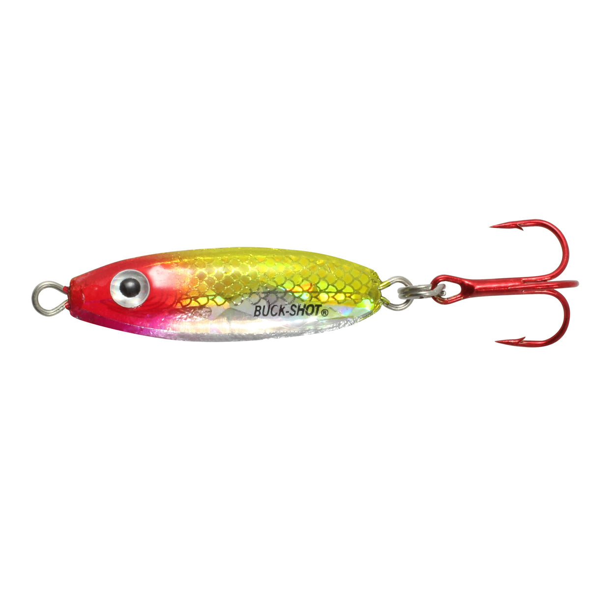 Northland Buck-Shot Spoon clown 3/4 oz ideal for perch and walleye