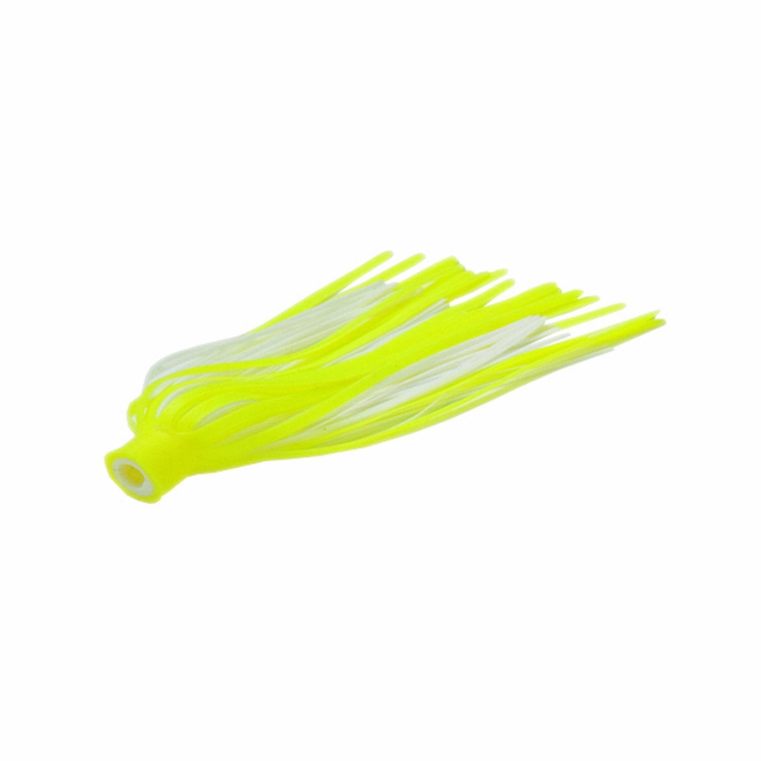 Northland Tackle Crazy Legs skirt 3in White Yellow adds lifelike action to buzzbaits and spinnerbaits