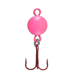 Northland Eye Ball Ice Spoon close-up shows durable hardware and reflective finish for ice fishing