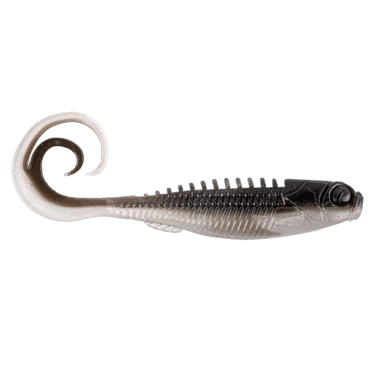 Northland Tackle Eye-Candy Grub 3-inch Fathead with glow finish attracts walleye and bass.