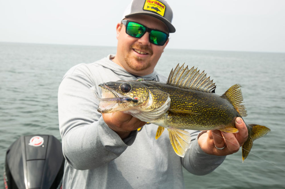 Eye Candy Jig Crawler on jighead demonstrates versatile rigging for casting and jigging.