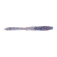 Northland Tackle Eye Candy Jiggin' Leech Firecracker floats with lifelike action for walleye jigging.