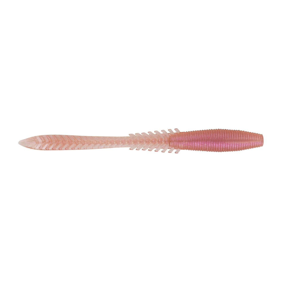 Northland Tackle Eye Candy Jiggin' Leech Floating 3-25-inch lure shows buoyant action for longer strike zone time