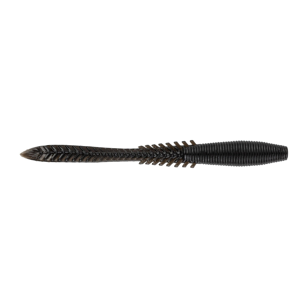 Northland Tackle Eye Candy Jiggin' Leech Floating 3.25 lure shows buoyant action for strike-zone stays.
