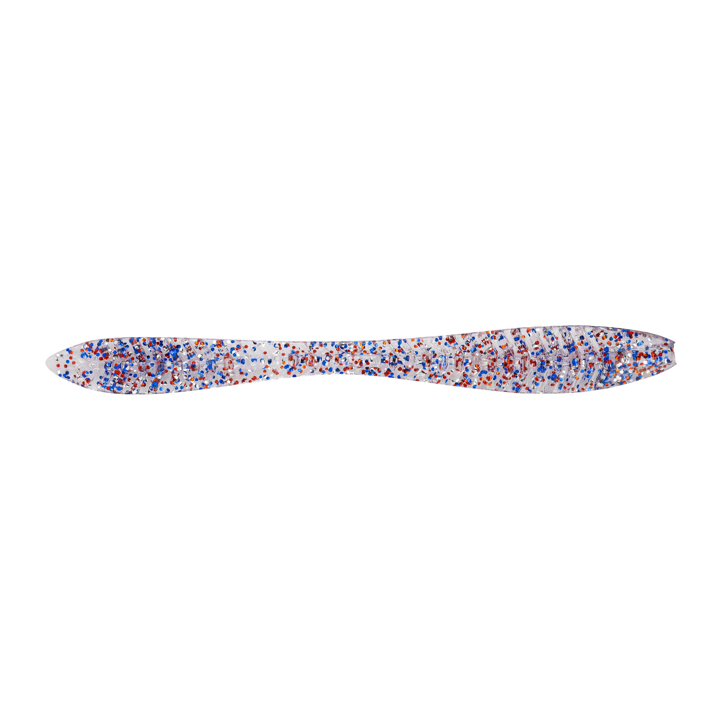 Northland Tackle Eye Candy Riggin Leech Firecracker 6in in bright color boosts visibility for walleyes