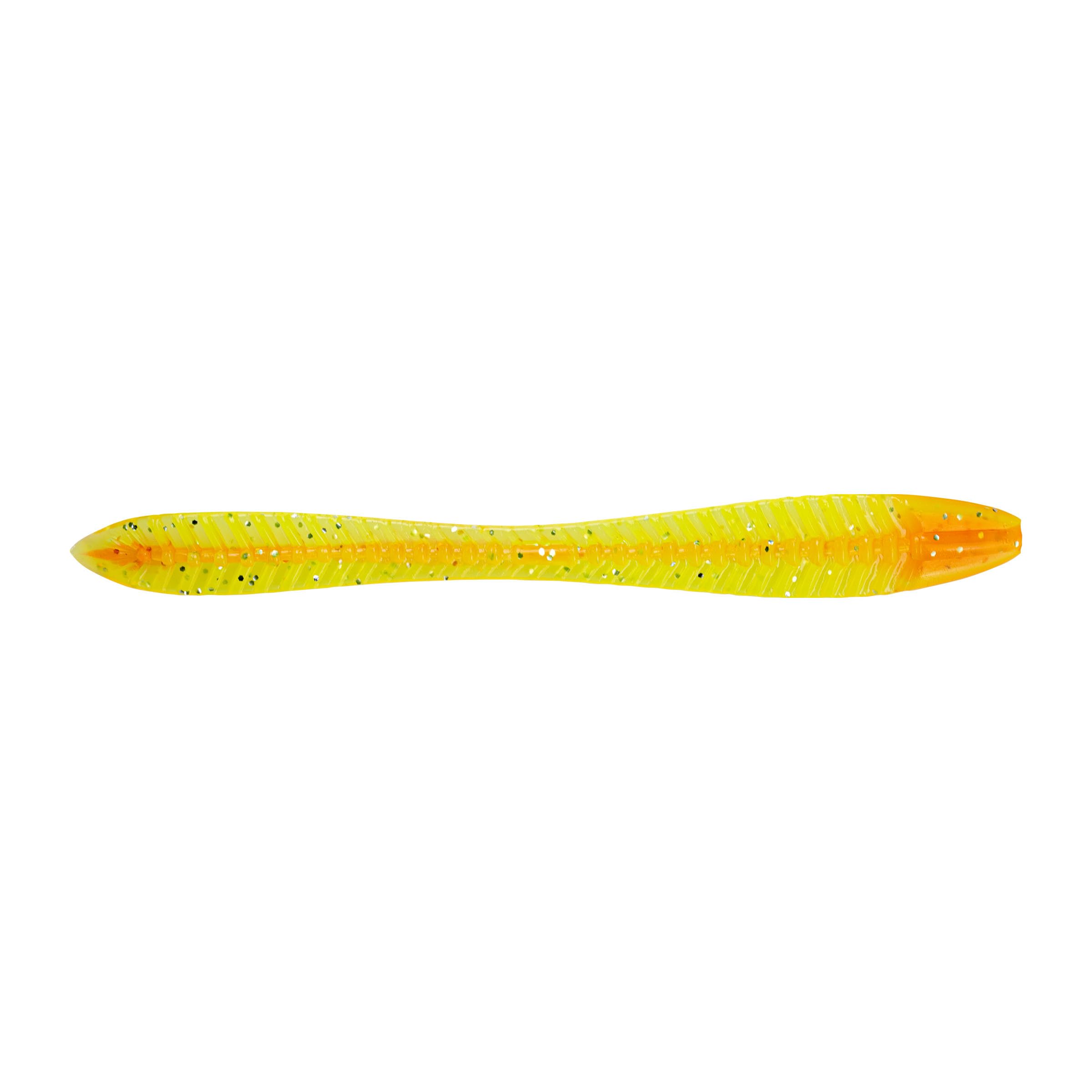 Northland Tackle Eye Candy Riggin Leech Floating 6-inch lure stays buoyant for longer strike-zone action.