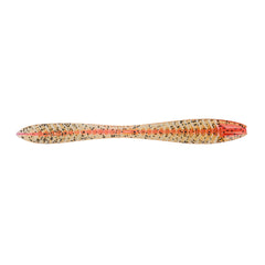 Northland Tackle Eye Candy Riggin Leech floating 6-inch lure shows buoyant action for longer strike windows.