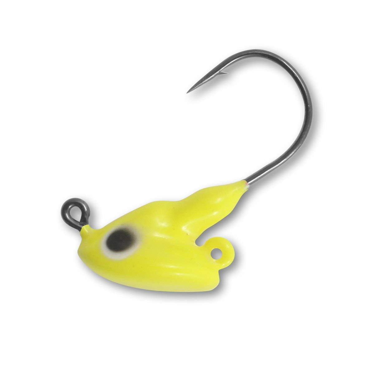 Northland Tackle FBS3-4-108 stand-up jig, side view demonstrates balance in water.