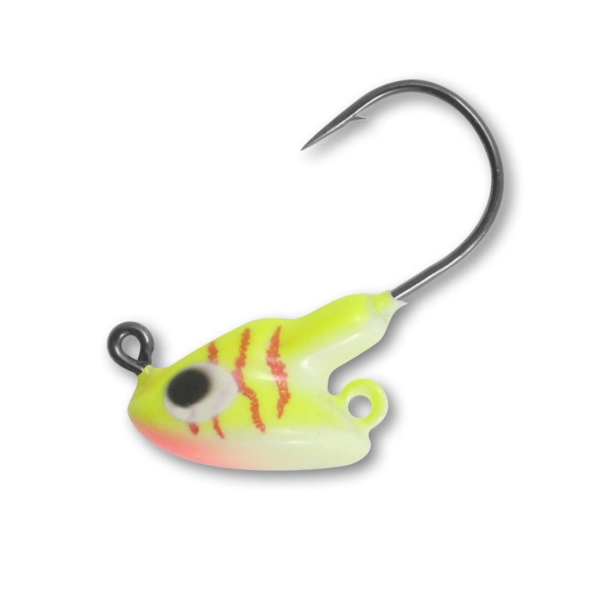 Northland Tackle FBS4-3-26 UV Pink Tiger color increases visibility to fish.