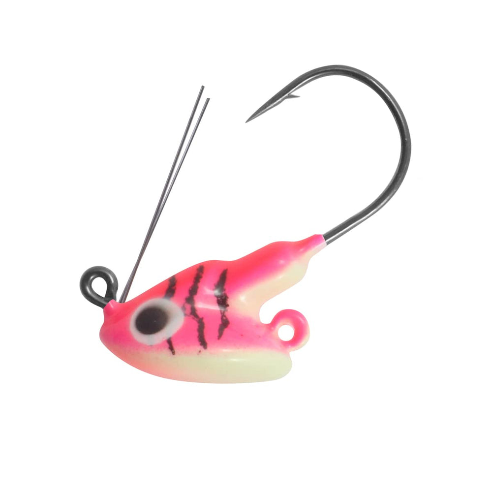 Northland Tackle Fireball Jig visible in weed bed for snag-free presentation.