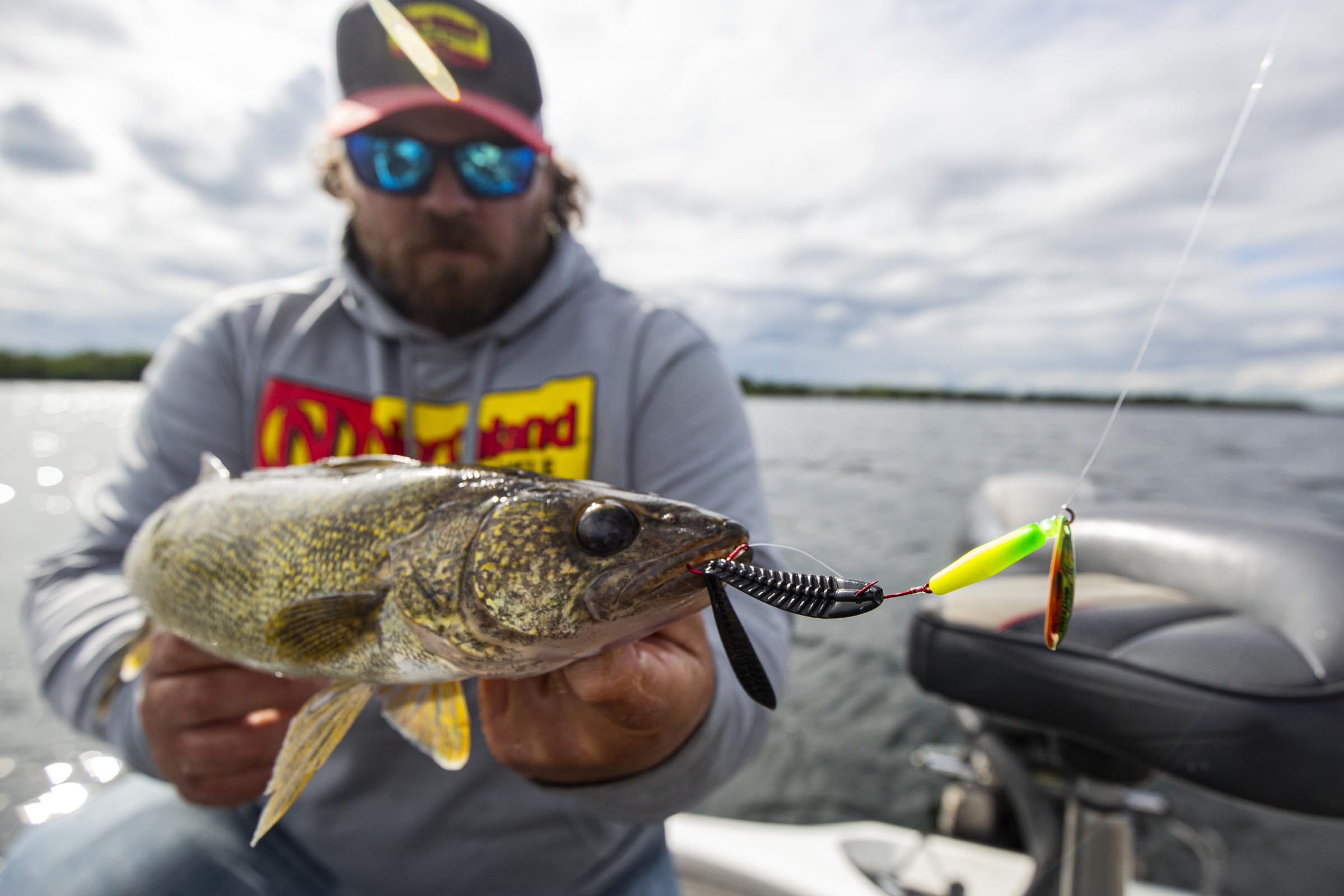 Northland Tackle Eye Candy Riggin Leech pack contains five baits for multiple uses.