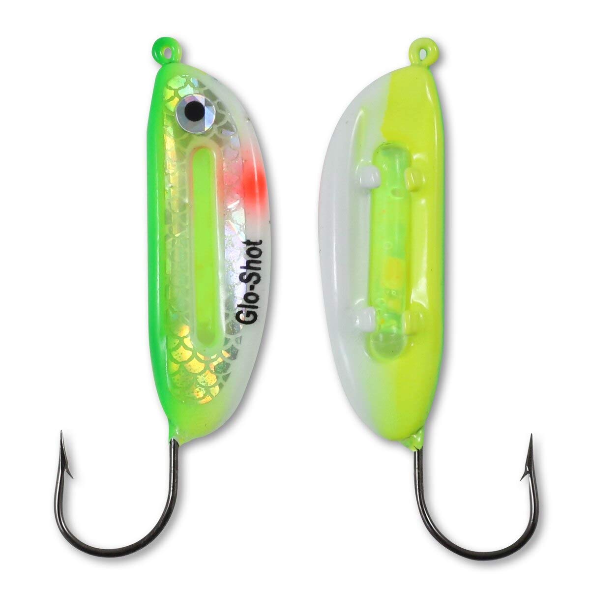 Northland Tackle Glo-Shot Jig two-card pack ready for easy stocking on the boat.