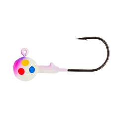 Northland Tackle Gum-Ball Jig Purple Wonder with fluttering action and panfish-friendly finish