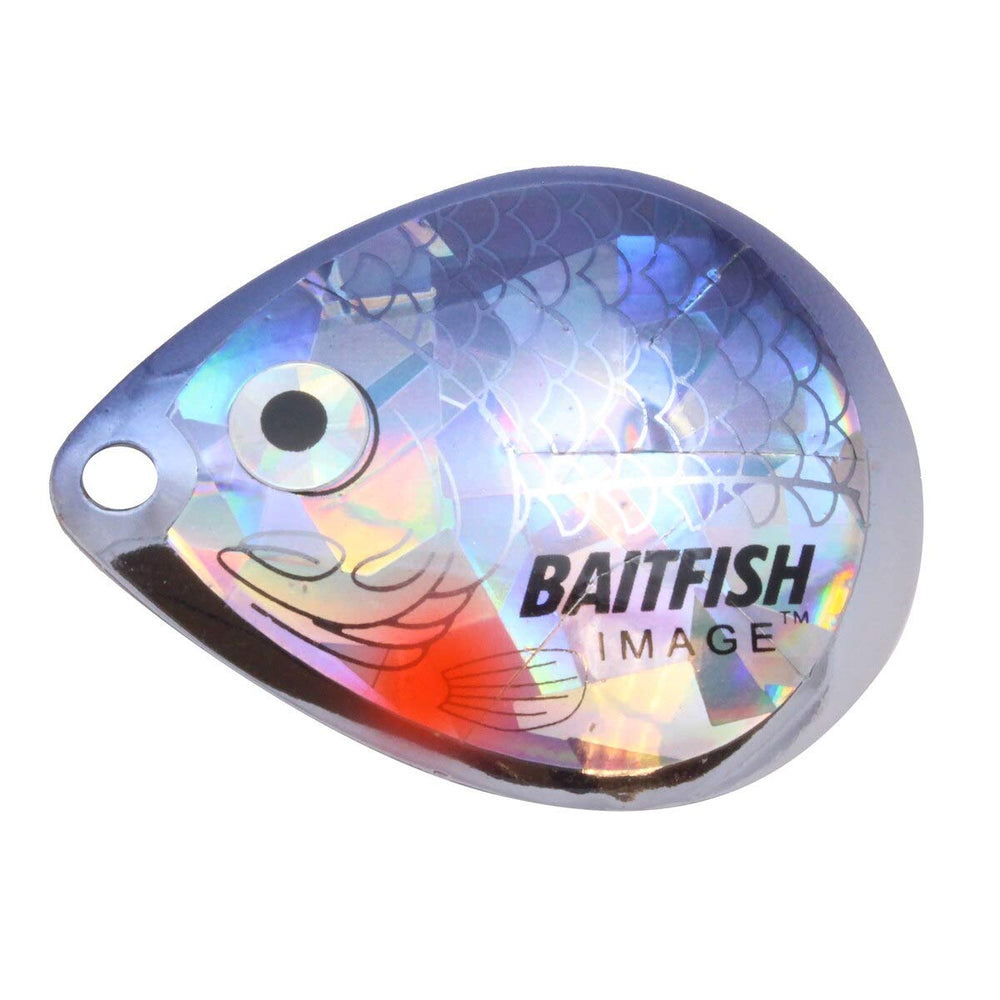 HCDC3-FT 3Bg Firetiger spinnerbait close up with durable components