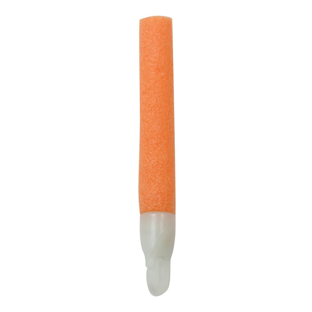 Northland Tackle LBIB3-6 ice float in orange enhances jig buoyancy for precise bites.