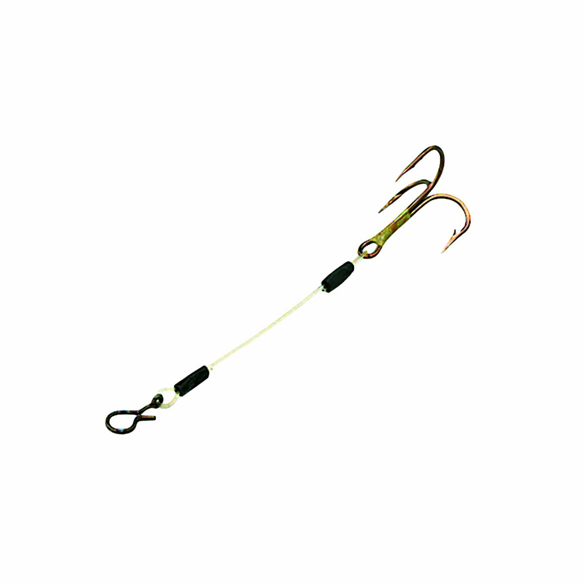 Northland Tackle Lethal Sting'r Hook bronze slip-on treble improves walleye hookups on light-biting fish
