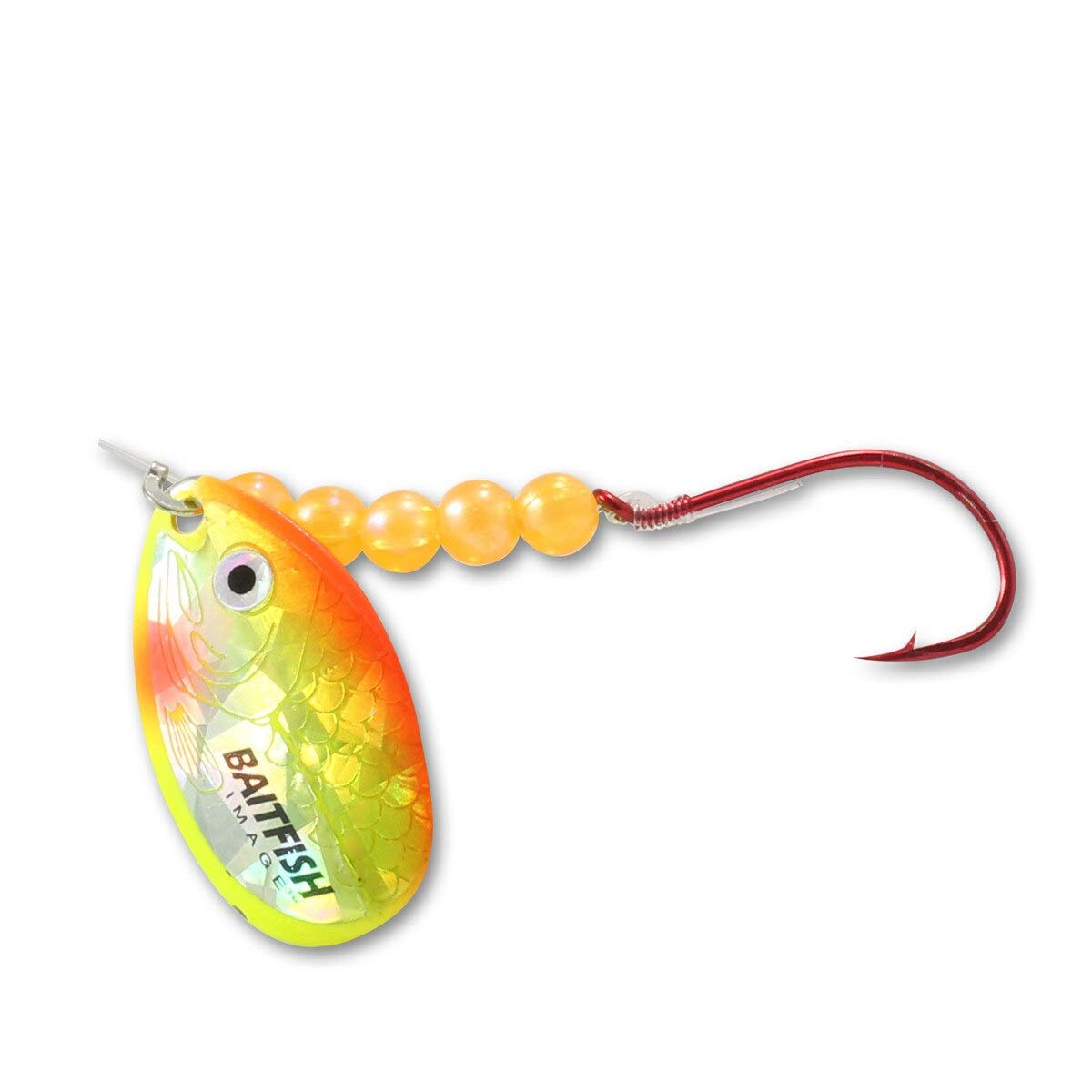 Northland Tackle RC1-FT baitfish image spinner firetiger rig-setup shows versatile minnow and leech rigging