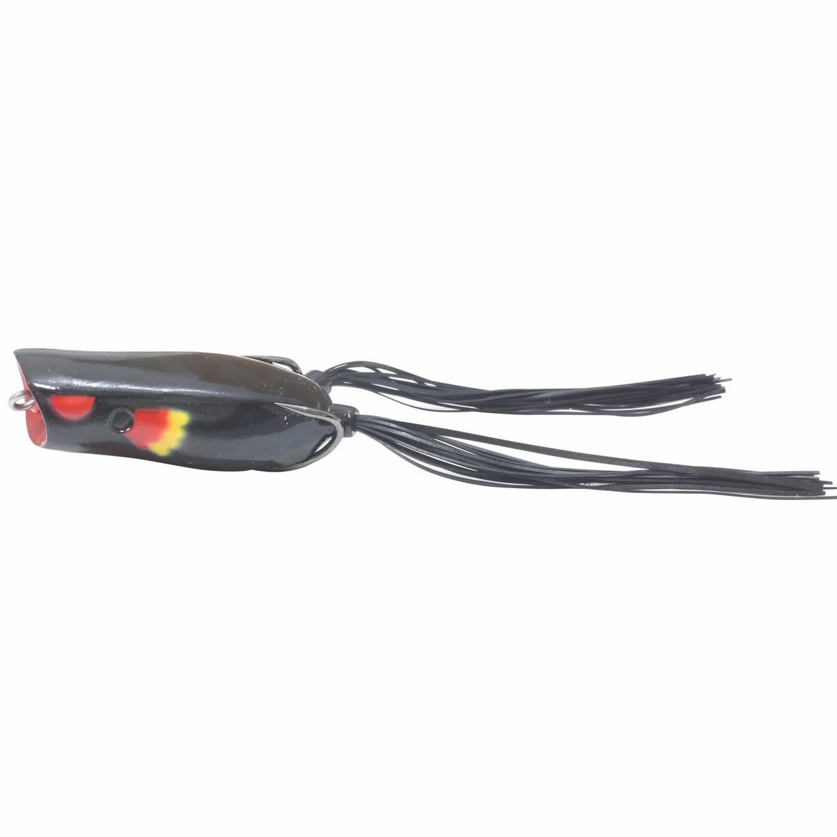 Northland Tackle Reed Runner weedless hollow-body frog in Blackbird triggers surface strikes with popping action