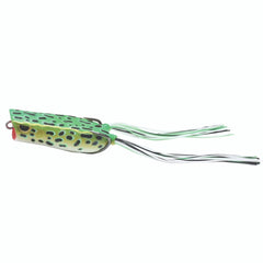Northland Tackle Reed Runner weedless topwater frog in Green Leopard for exciting surface strikes.